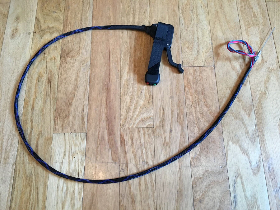 Skytec Throttle with Electric Start Button, Reversible - Image 5