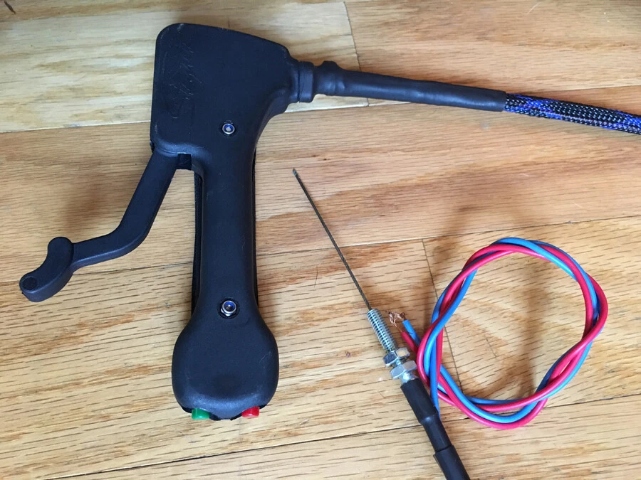 Skytec Throttle with Electric Start Button, Reversible - Image 7