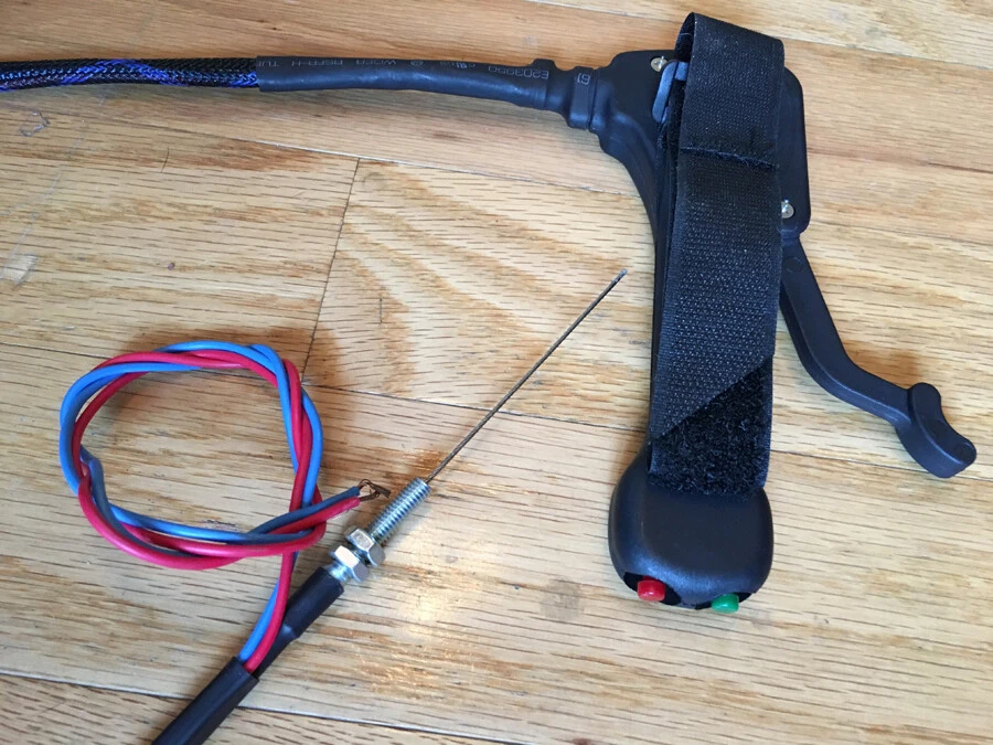 Skytec Throttle with Electric Start Button, Reversible - Image 8